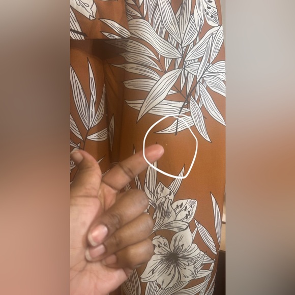 A+K Floral Flutter Sleeve Jumpsuit w Pockets - Picture 9 of 10